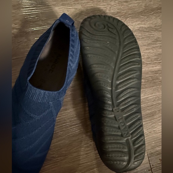 Naot Okahu Vegan Knit Navy Lightweight Slip On Sneakers Womens Size 9 / 40 - Picture 5 of 5